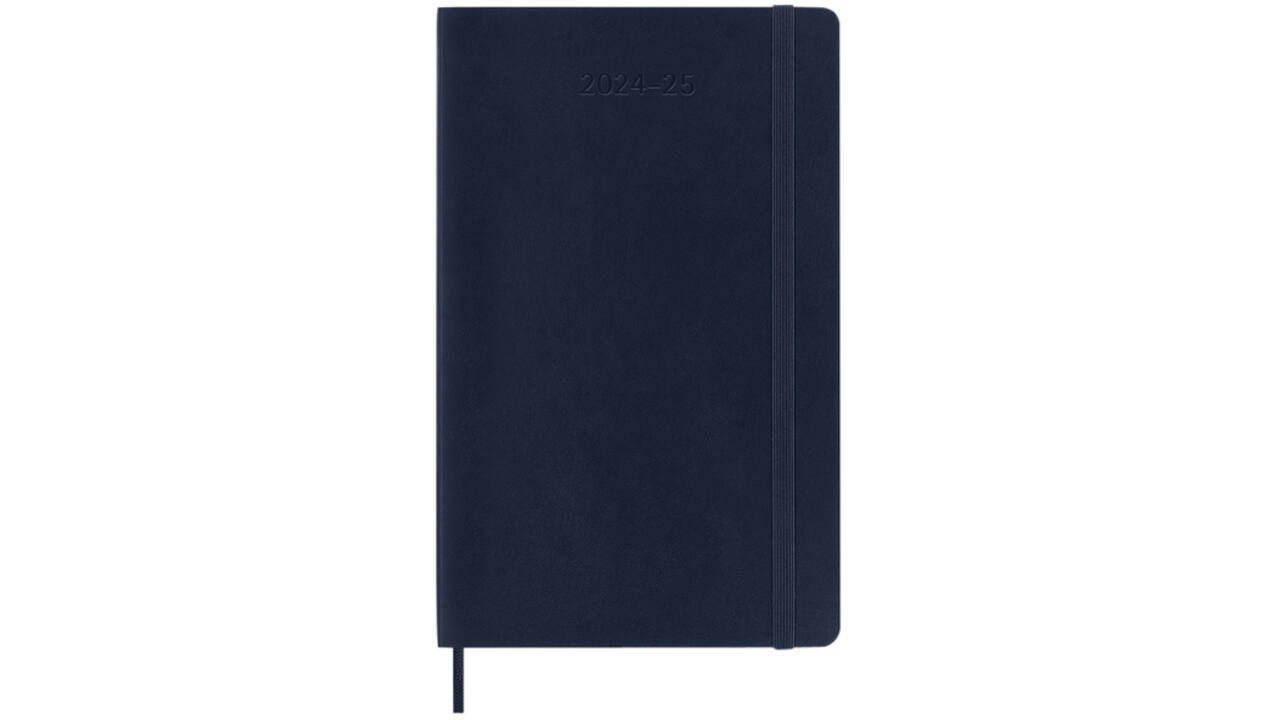 Agenda 2024/2025 Moleskine 18M Planner Weekly 7dagen/1pagina large sc sapphire blue