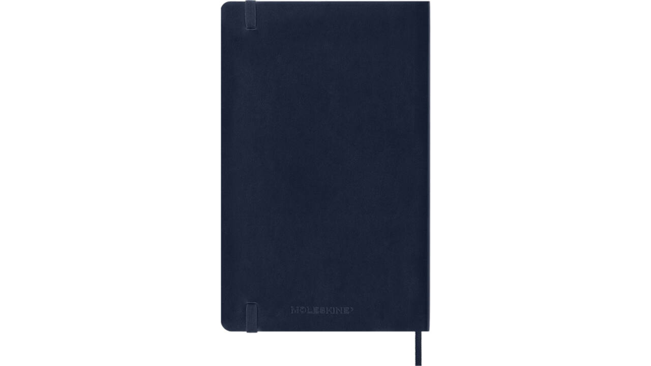 Agenda 2024/2025 Moleskine 18M Planner Weekly 7dagen/1pagina large sc sapphire blue
