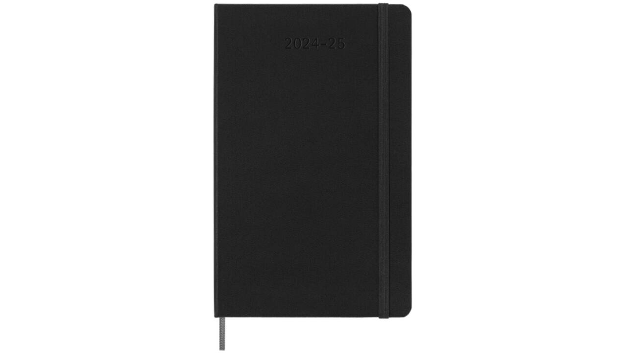 Agenda 2024/2025 Moleskine 18M Planner Weekly 7dagen/1pagina large hc black