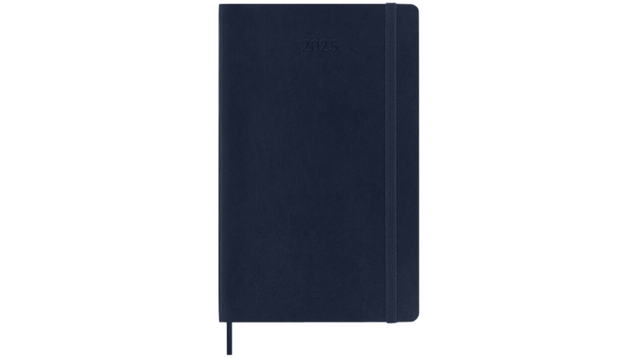 Agenda 2025 Moleskine 12M Planner Weekly 7dagen/1pagina large sc sapphire blue