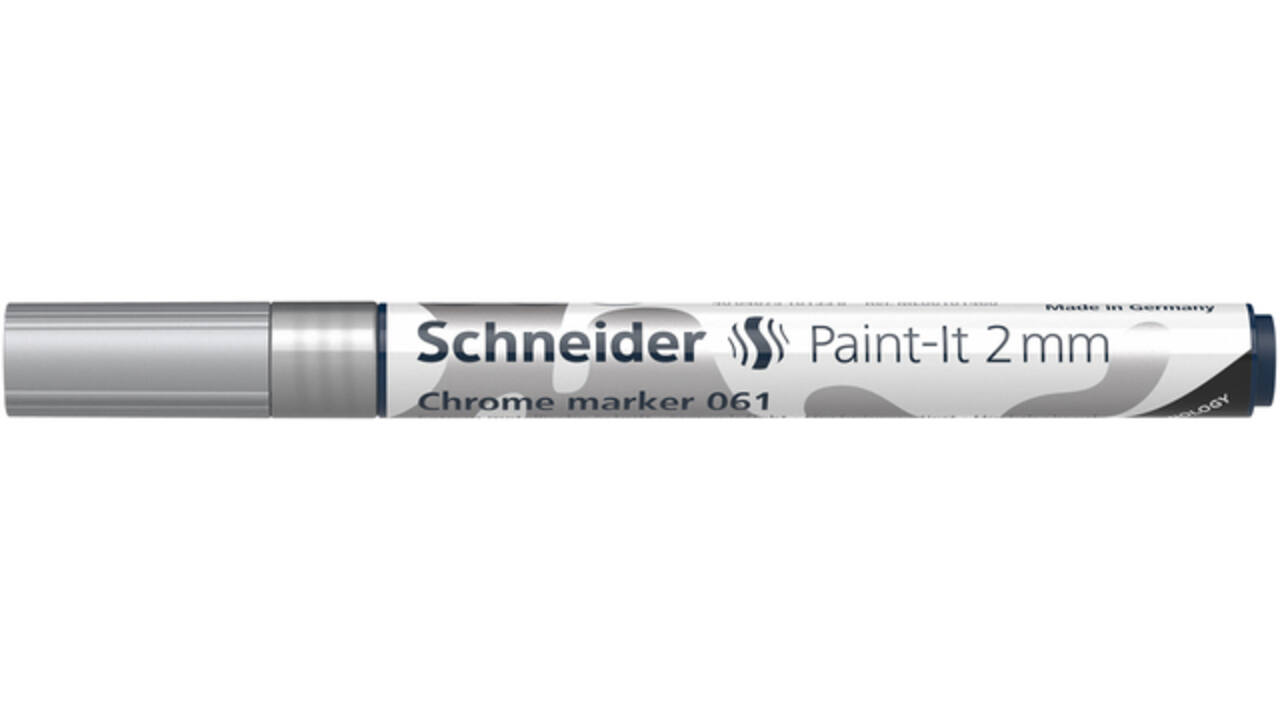 Viltstift Schneider Paint-it 061 2.0mm metallic chrome