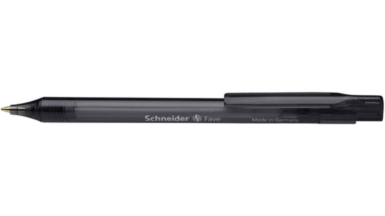 Balpen Schneider Fave medium zwart