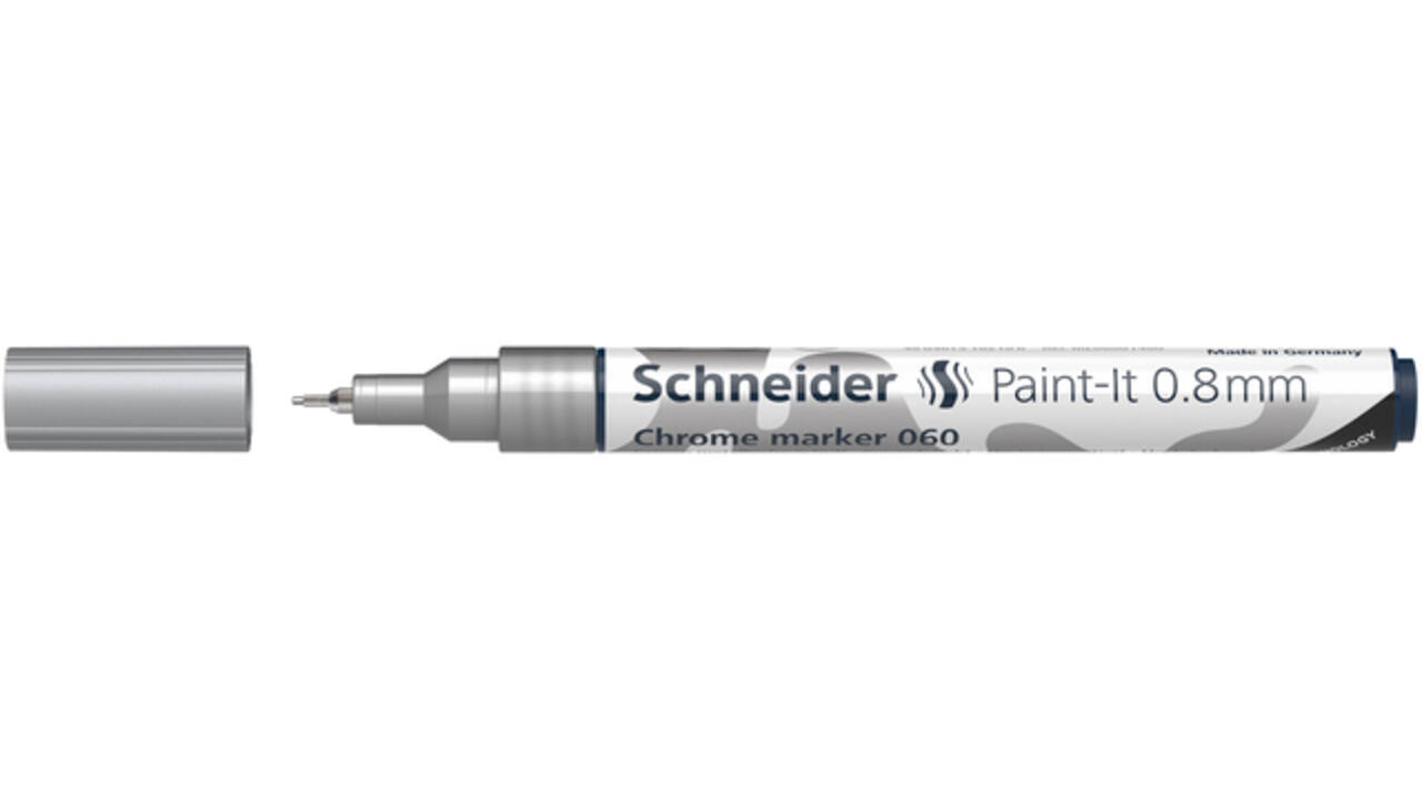 Viltstift Schneider Paint-it 060 0.8mm metallic chrome