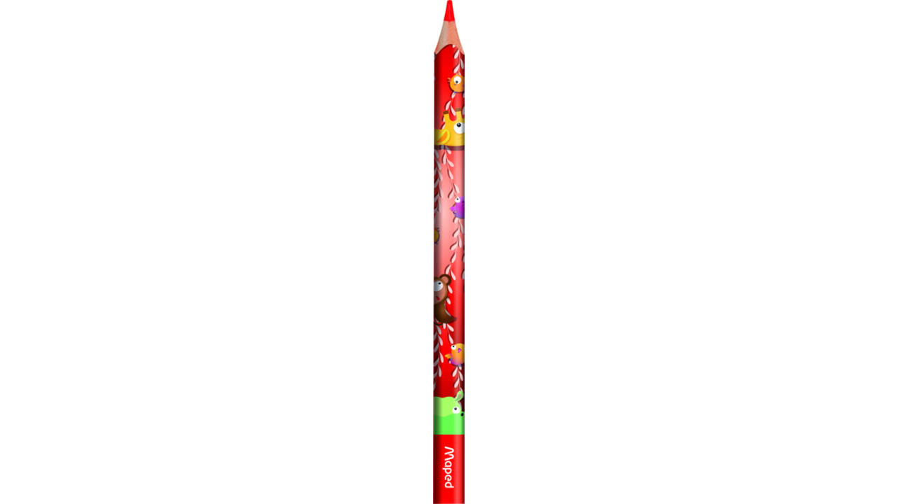 Kleurpotlood Maped Jungle Fever Jumbo set à 12 kleuren
