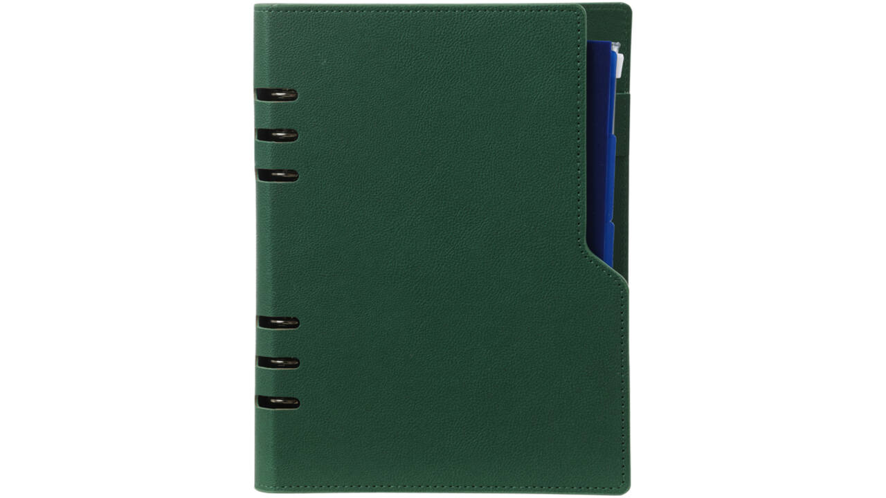 Organizer Kalpa Clipbook A5 inclusief agenda 2025-2026 7dagen/2pagina's groen