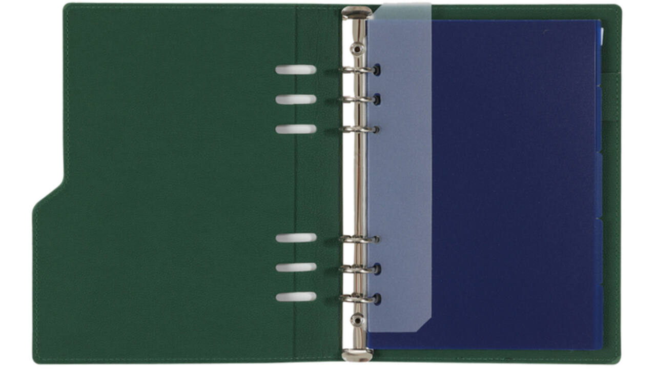 Organizer Kalpa Clipbook A5 inclusief agenda 2025-2026 7dagen/2pagina's groen