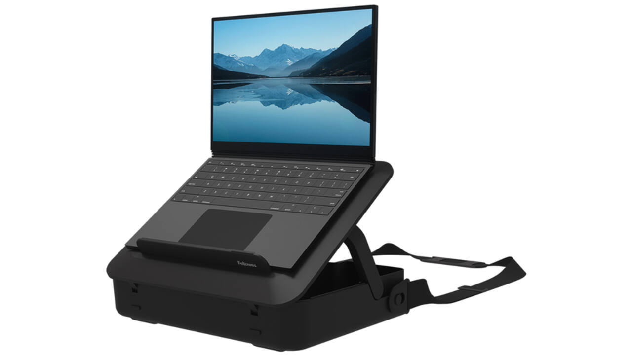 Laptopstandaard Draagtas Fellowes Breyta zwart