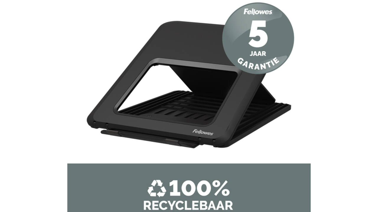 Laptopstandaard Fellowes Breyta zwart