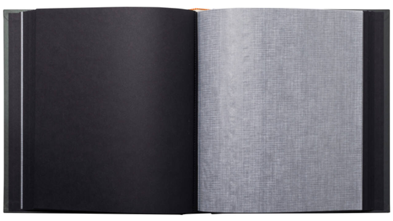 Fotoalbum Exacompta 29x32cm 60 zwarte pagina's Néo Déco zwart