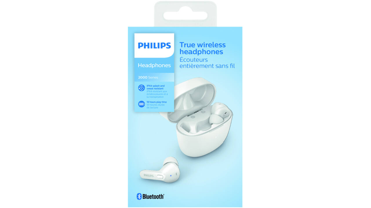 Oortelefoon Philips In-ear TWS TAT2206 wit