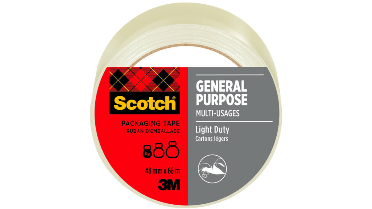 Verpakkingstape Scotch 4501T66 48mmx66m transparant