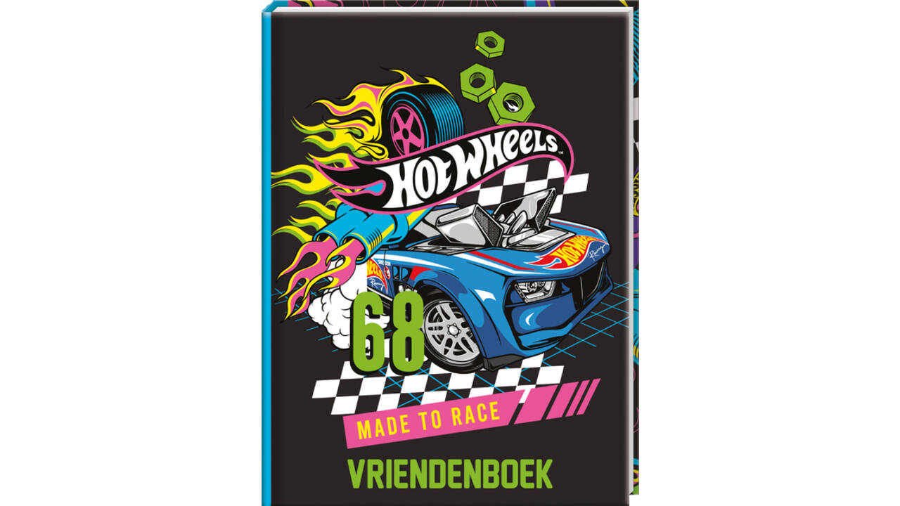 Vriendenboek Interstat Hot Wheels