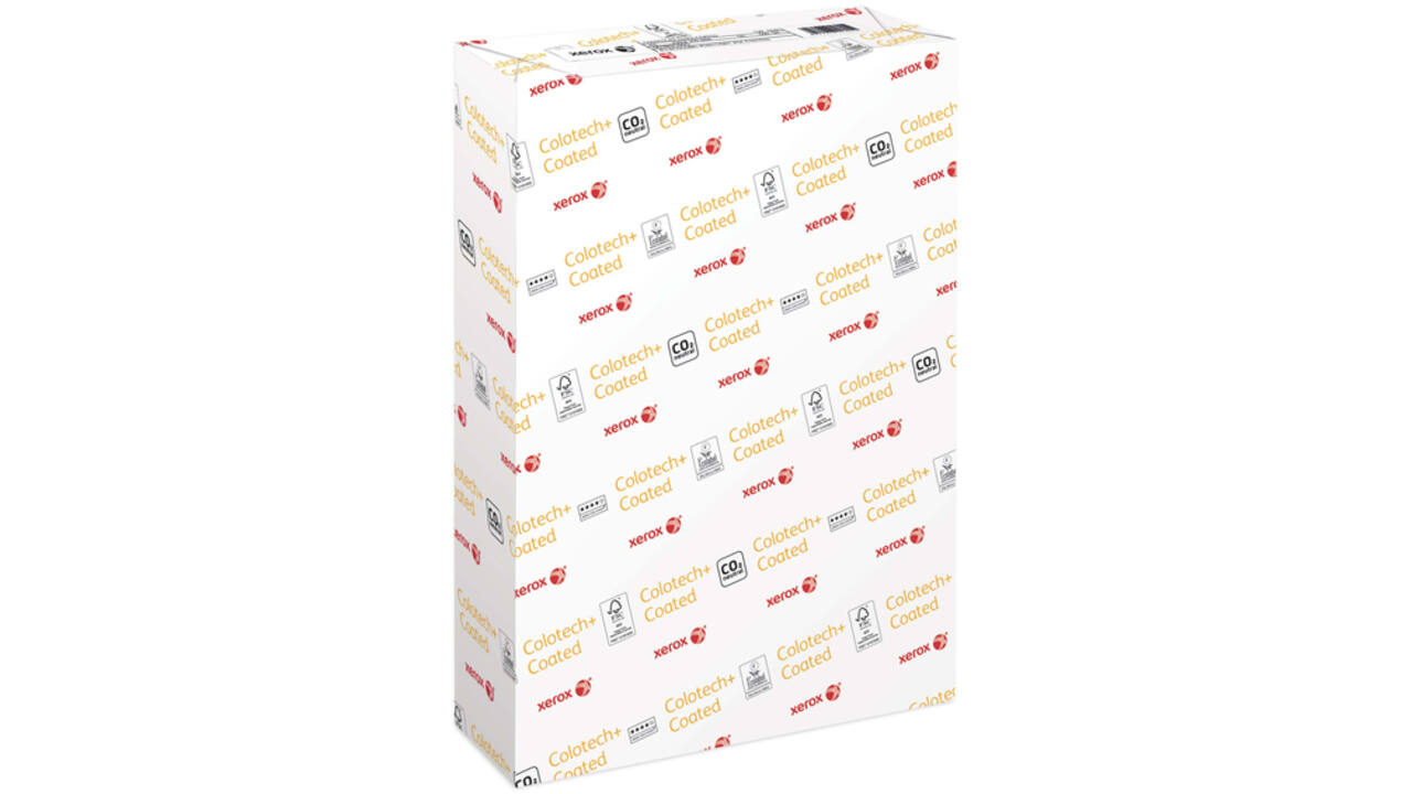 Laserpapier Xerox Colotech+ glossy coated A3 200gr wit 250vel