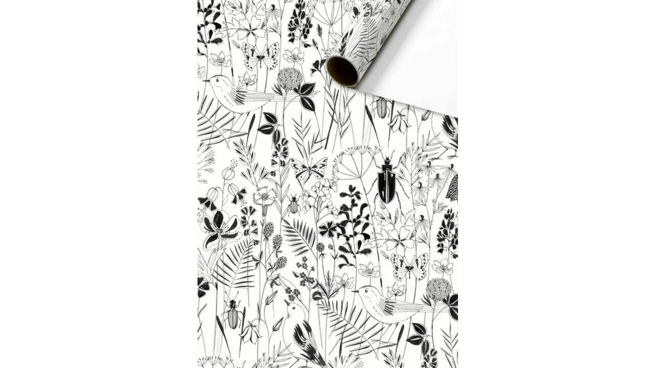 Inpakpapier Stewo Classic Bouquet 200x70cm assorti