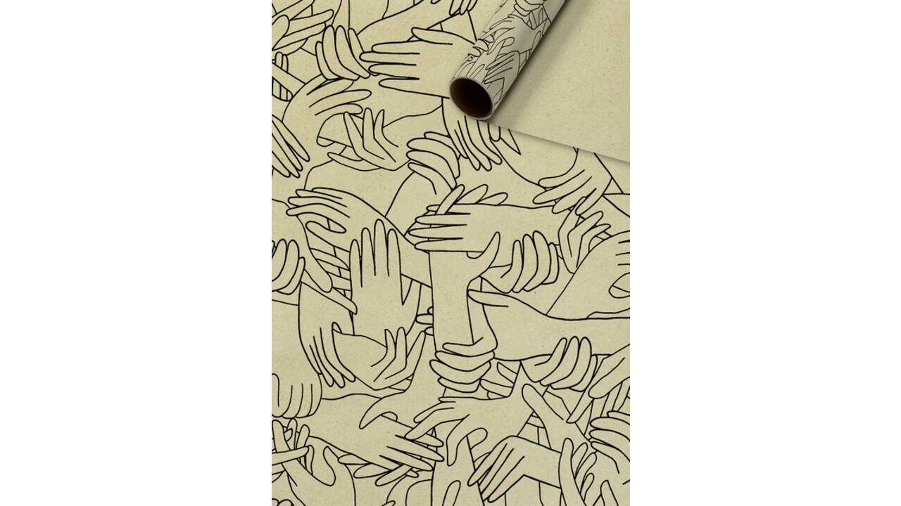 Inpakpapier Stewo Mindful 200x70cm assorti