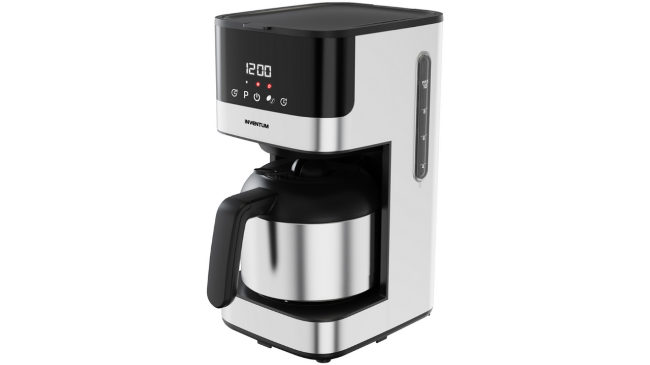 Koffiezetapparaat Inventum 1.2 liter zwart met rvs