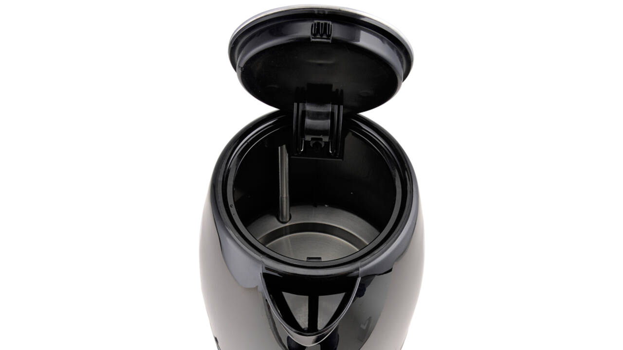 Waterkoker Inventum 1.7 liter zwart met rvs