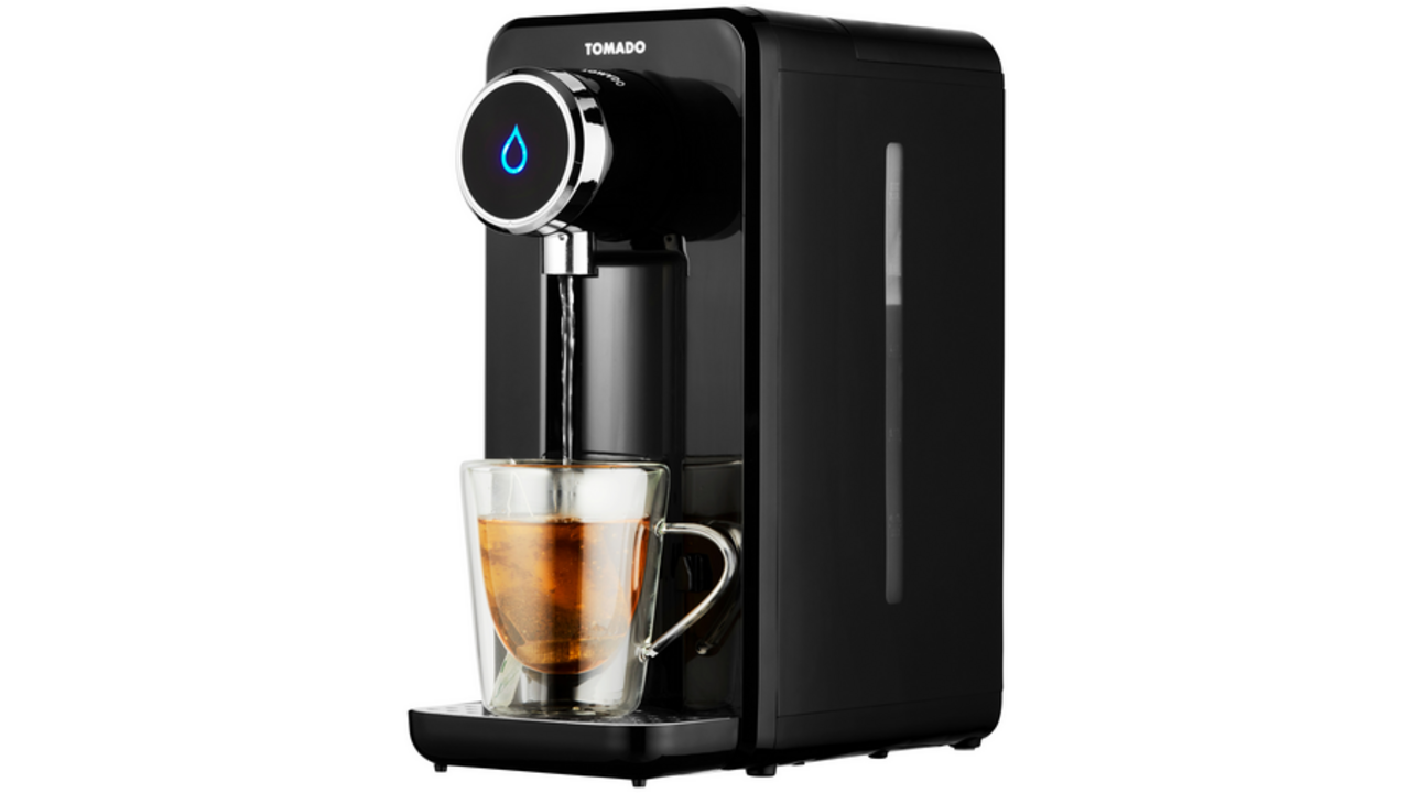 Heetwaterdispenser Tomado 2.5 liter zwart