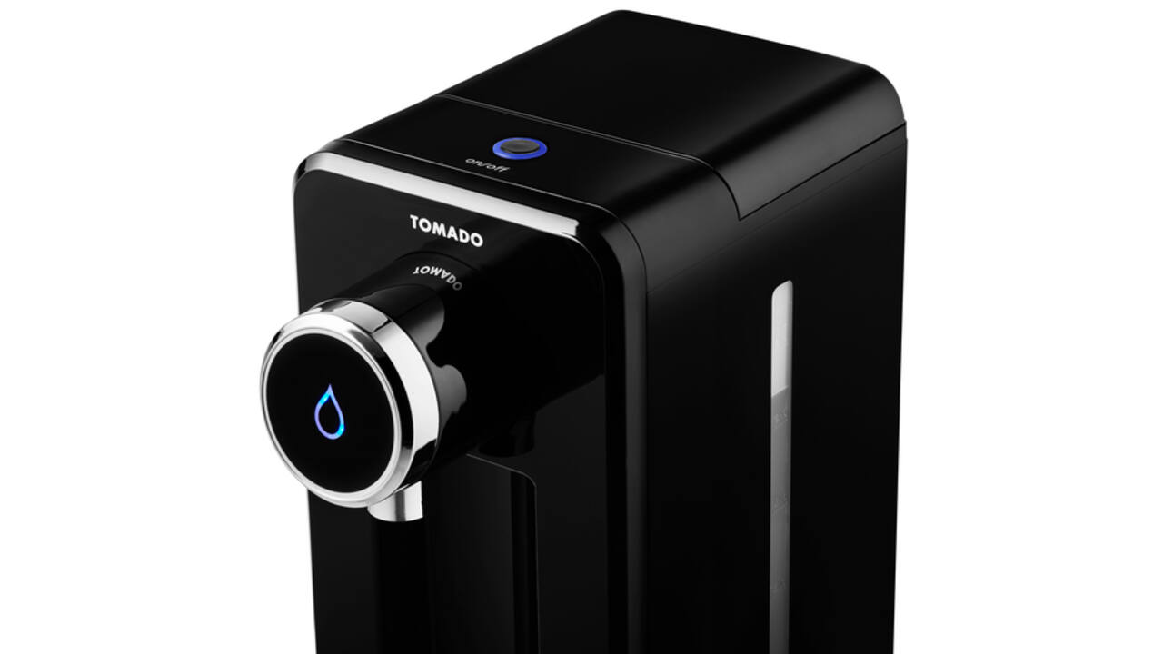 Heetwaterdispenser Tomado 2.5 liter zwart