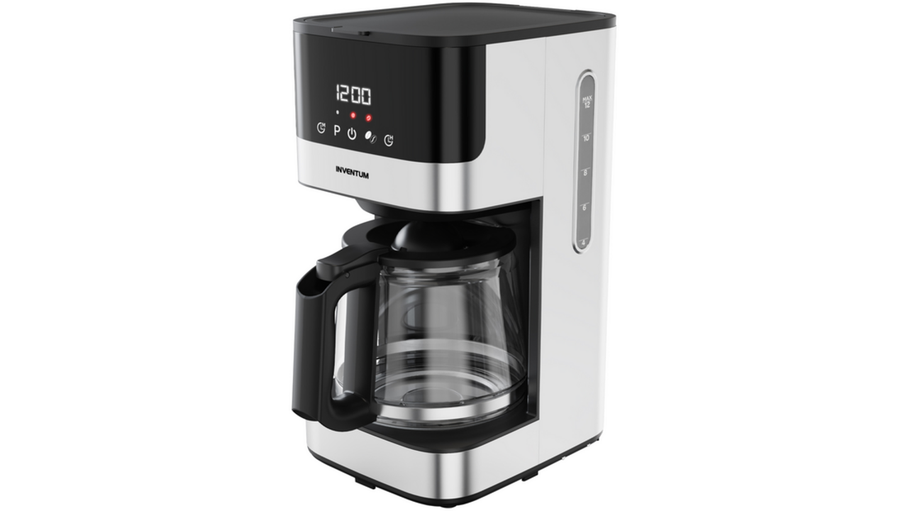 Koffiezetapparaat Inventum 1.5 liter zwart met rvs