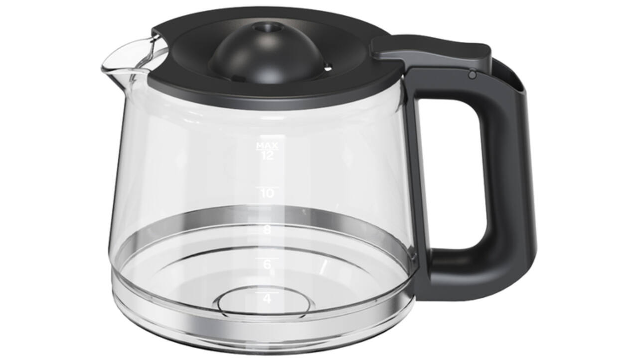 Koffiezetapparaat Inventum 1.5 liter zwart met rvs