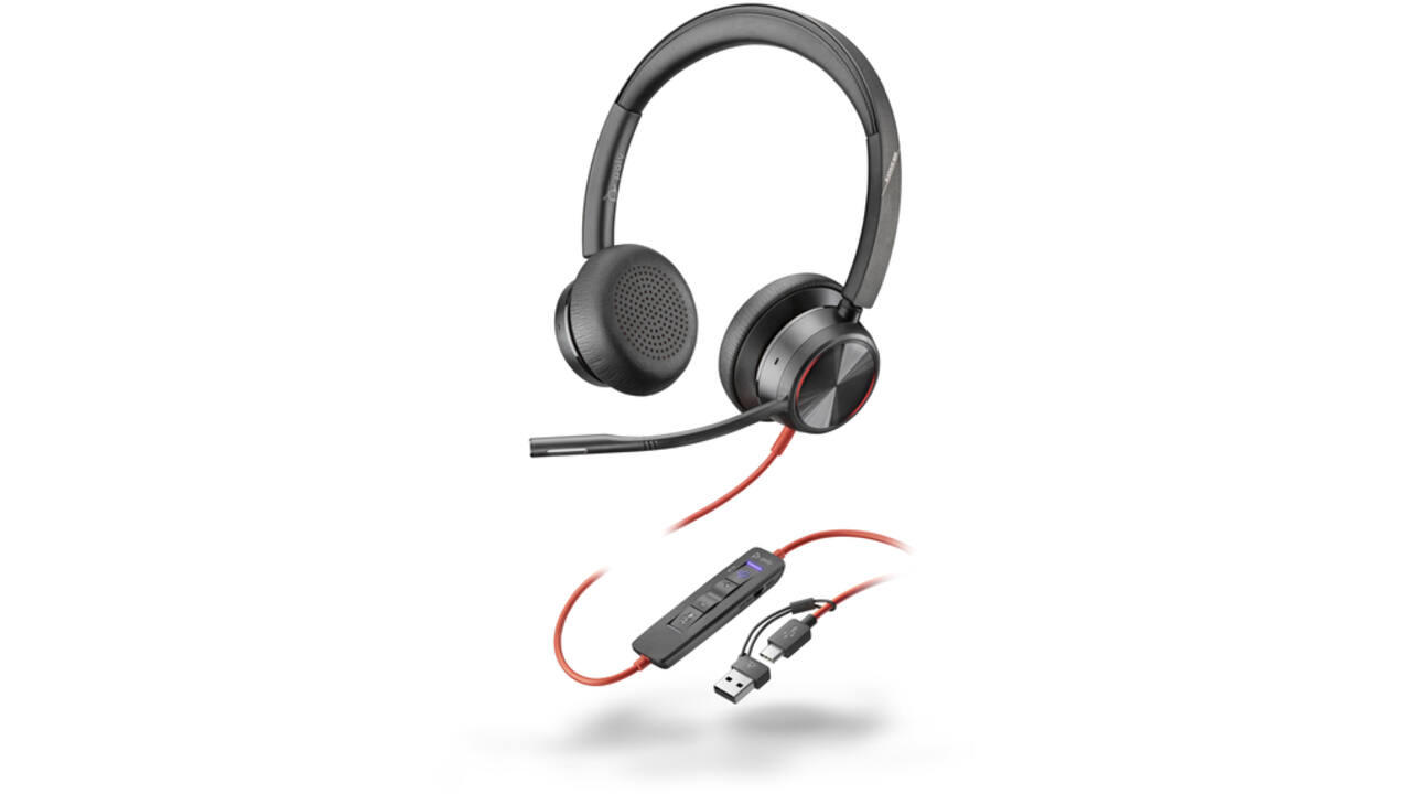 Headset HP POLY Blackwire 8225 Stereo USB-C