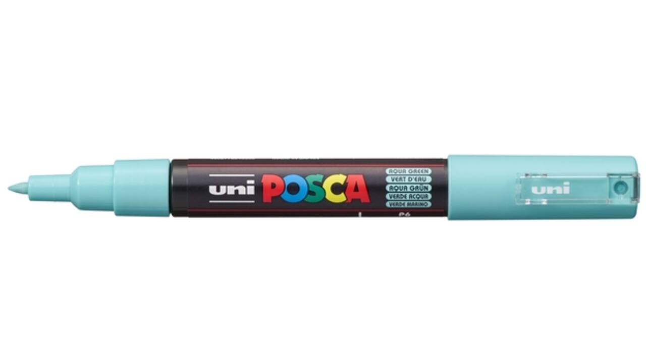 Paintmarker Uni POSCA PC1MC extra fijn zeegroen