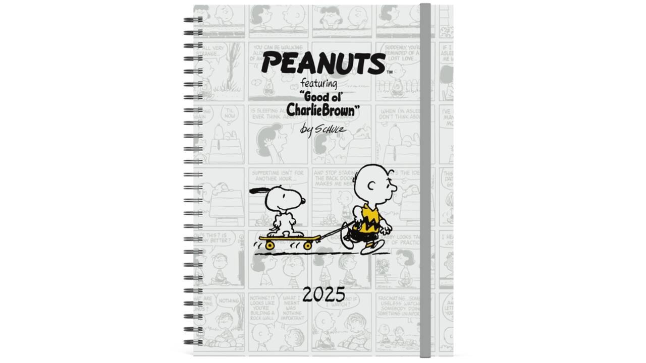 Agenda 2025 Lannoo bureau Peanuts 7dagen/2pagina's