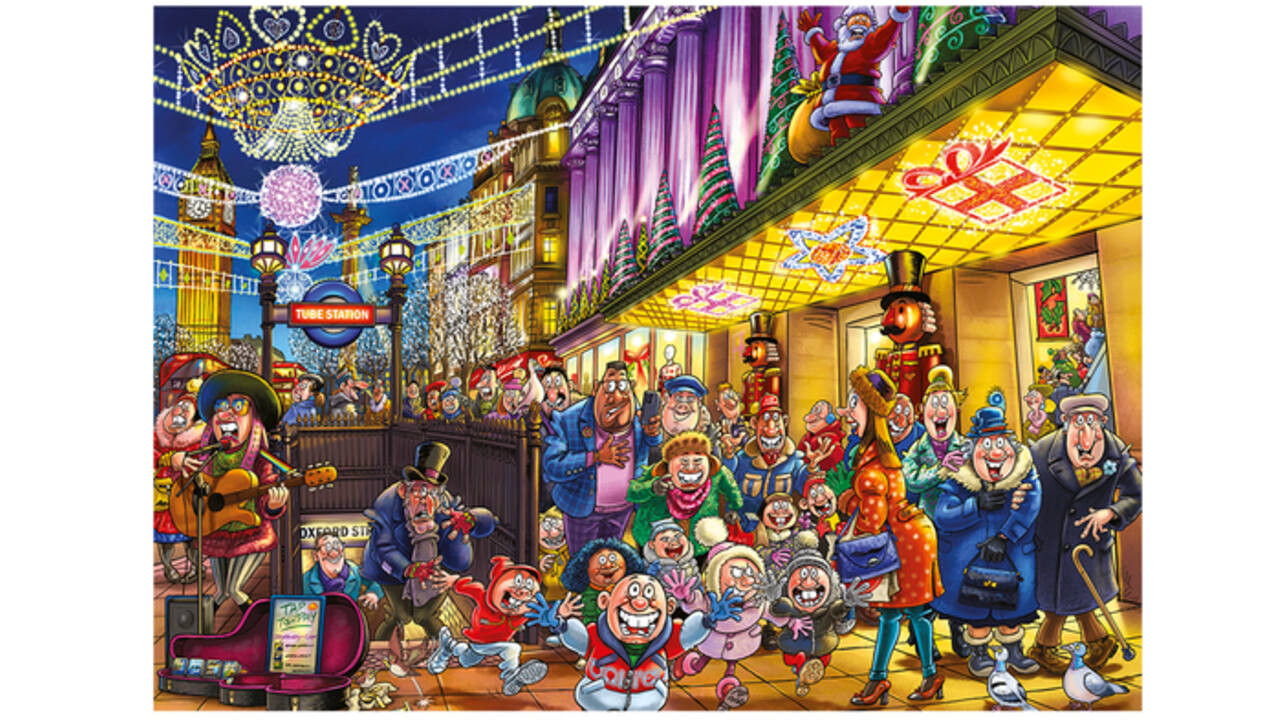 Puzzel Wasgij Christmas 20 - De Geesten van de Kermis! 2x1000st (1 puzzle for free)