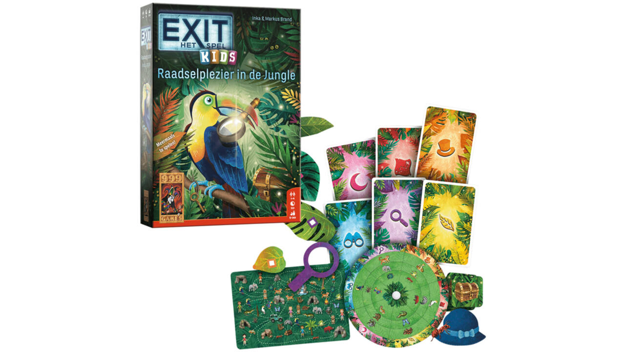 Spel EXIT Kids Raadselplezier in de jungle
