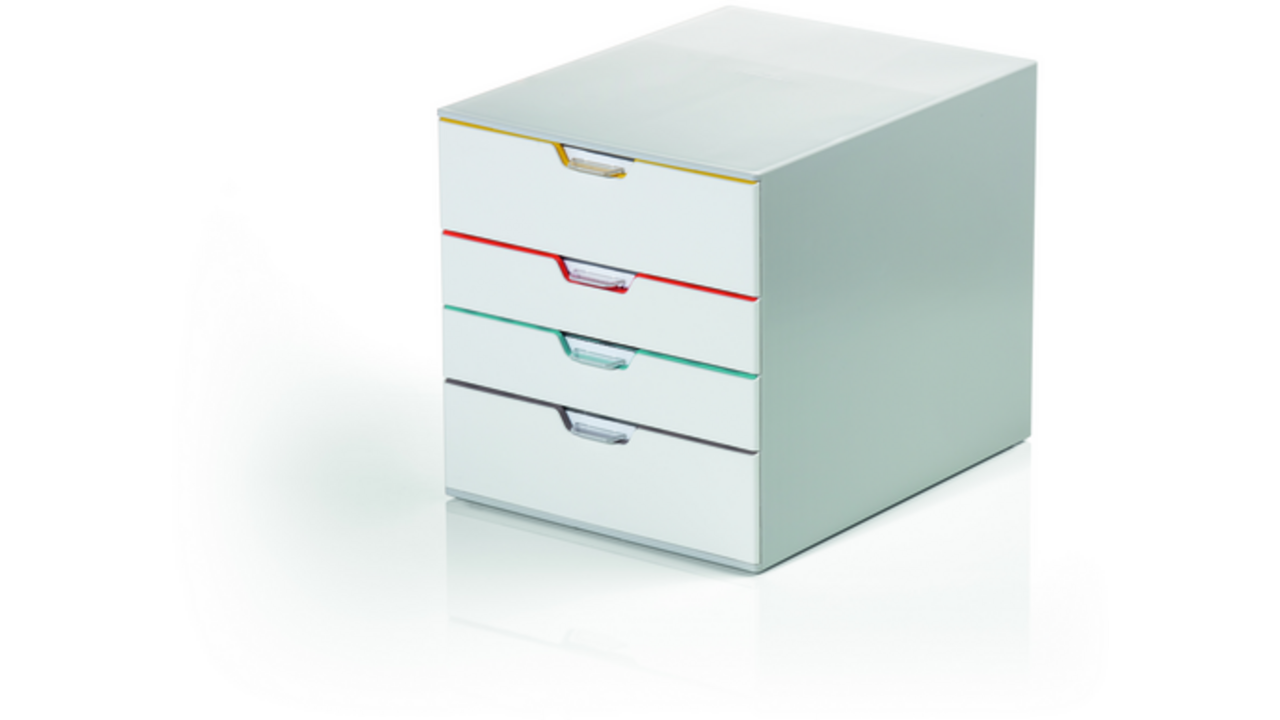 Ladenbox Durable Varicolor 4 laden mix kleur