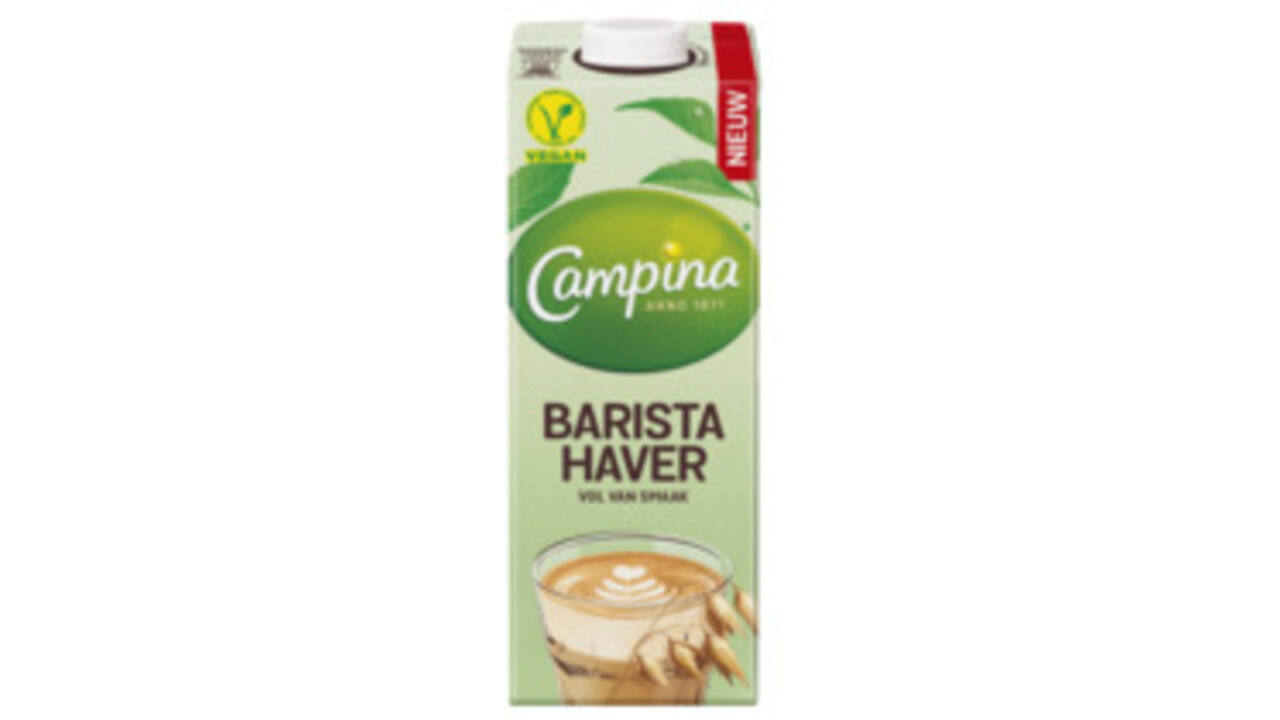 Haverdrink Campina plantaardig Barista pak 1 liter