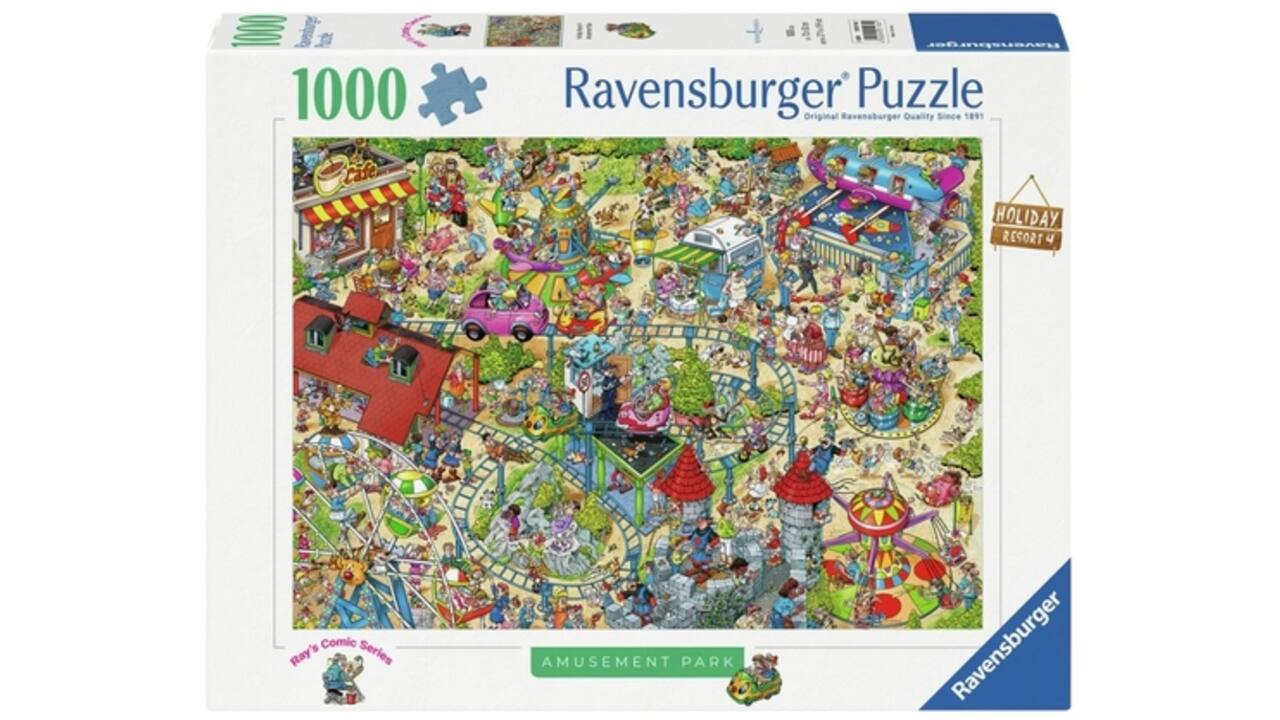 Puzzel Ray Comic 4 The&nbsp; Amusement Park 1000 stukjes