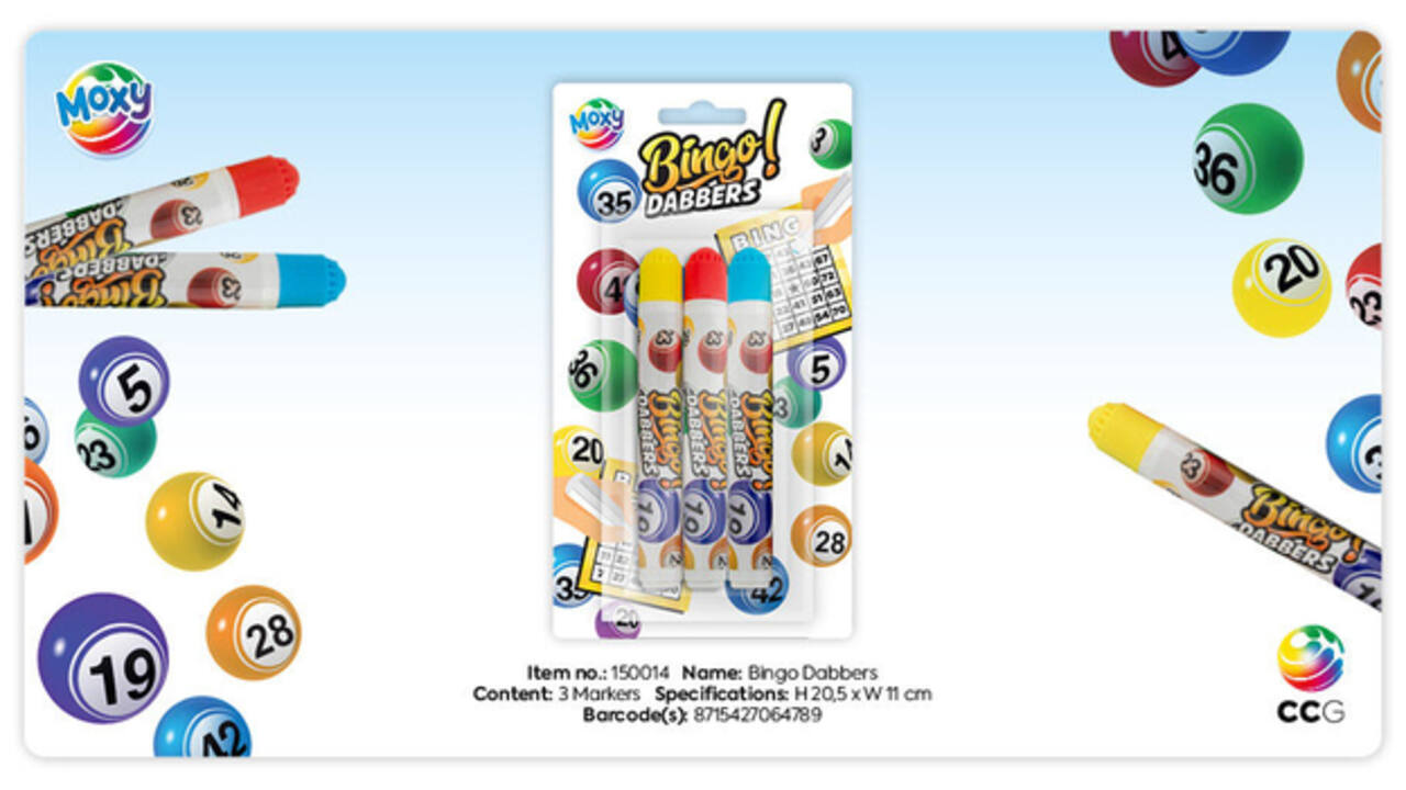 Bingo Dabbers Grifix 3 stuks