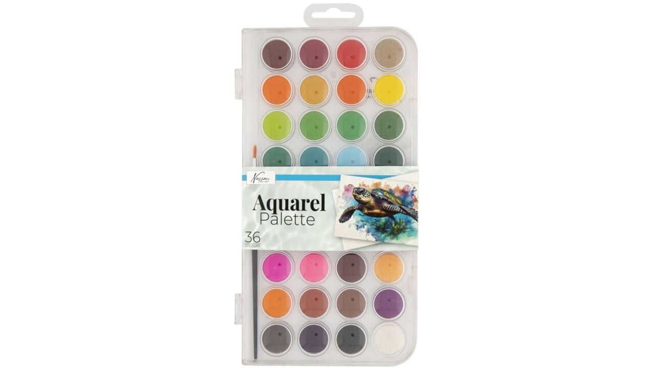 Aquarelverf Nassau fine art doos à 36 napjes