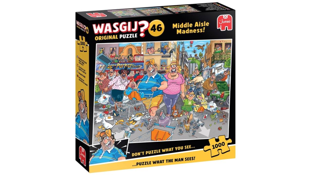 Wasgij Original 46 - Middle Aisle Madness 1000 st