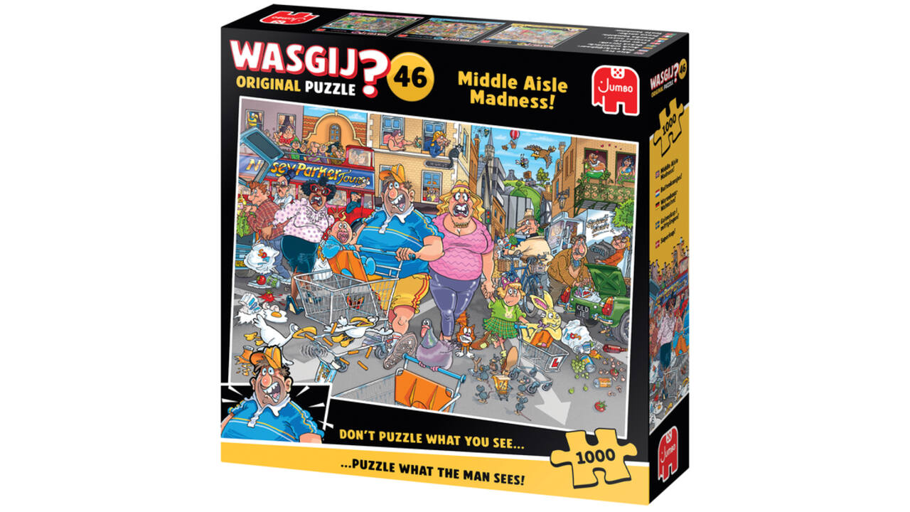 Wasgij Original 46 - Middle Aisle Madness 1000 st