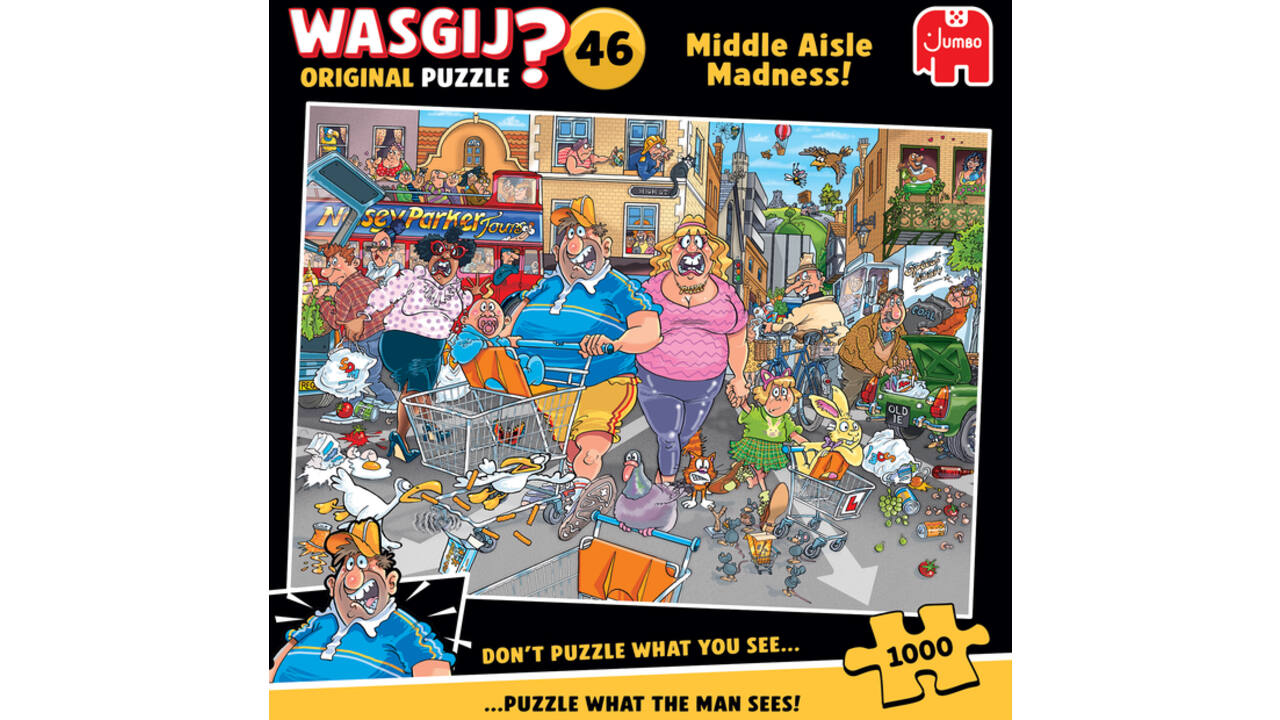 Wasgij Original 46 - Middle Aisle Madness 1000 st