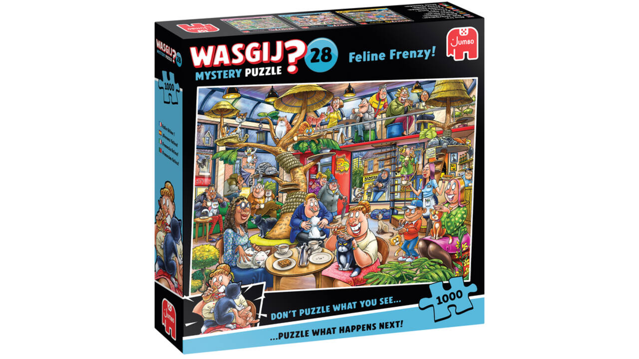 Wasgij Mystery 28 - Feline Frenzy! 1000 st