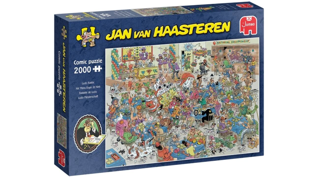 Puzzel Jan van Haasteren NK Mens Erger Je Niet 2000 st