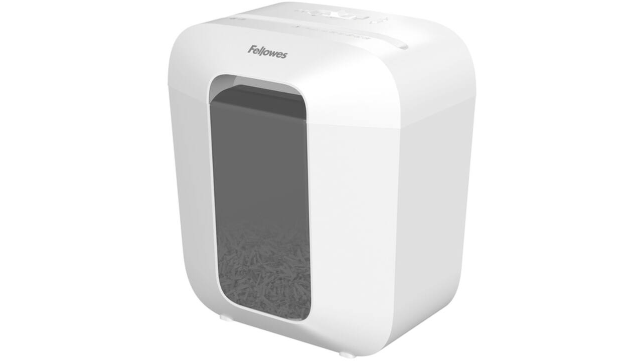 Papiervernietiger Fellowes Powershred LX25 snippers 4x37mm wit