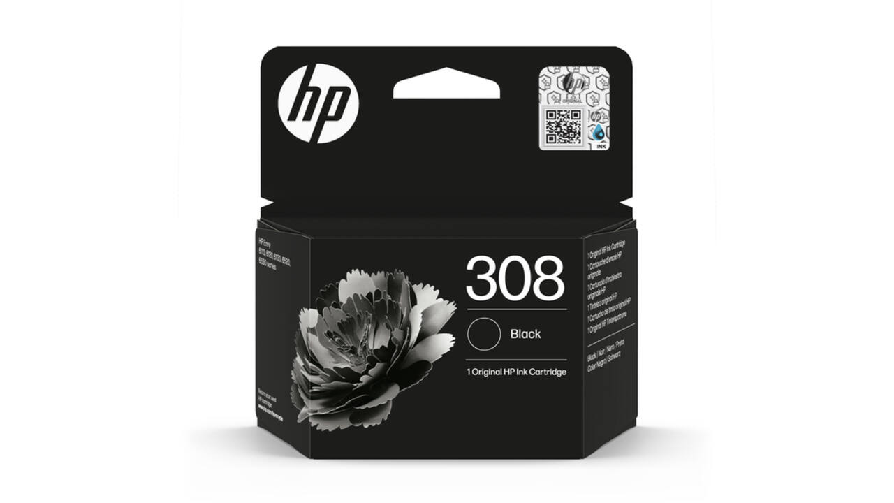 Inktcartridge HP 7FP21UE 308 zwart
