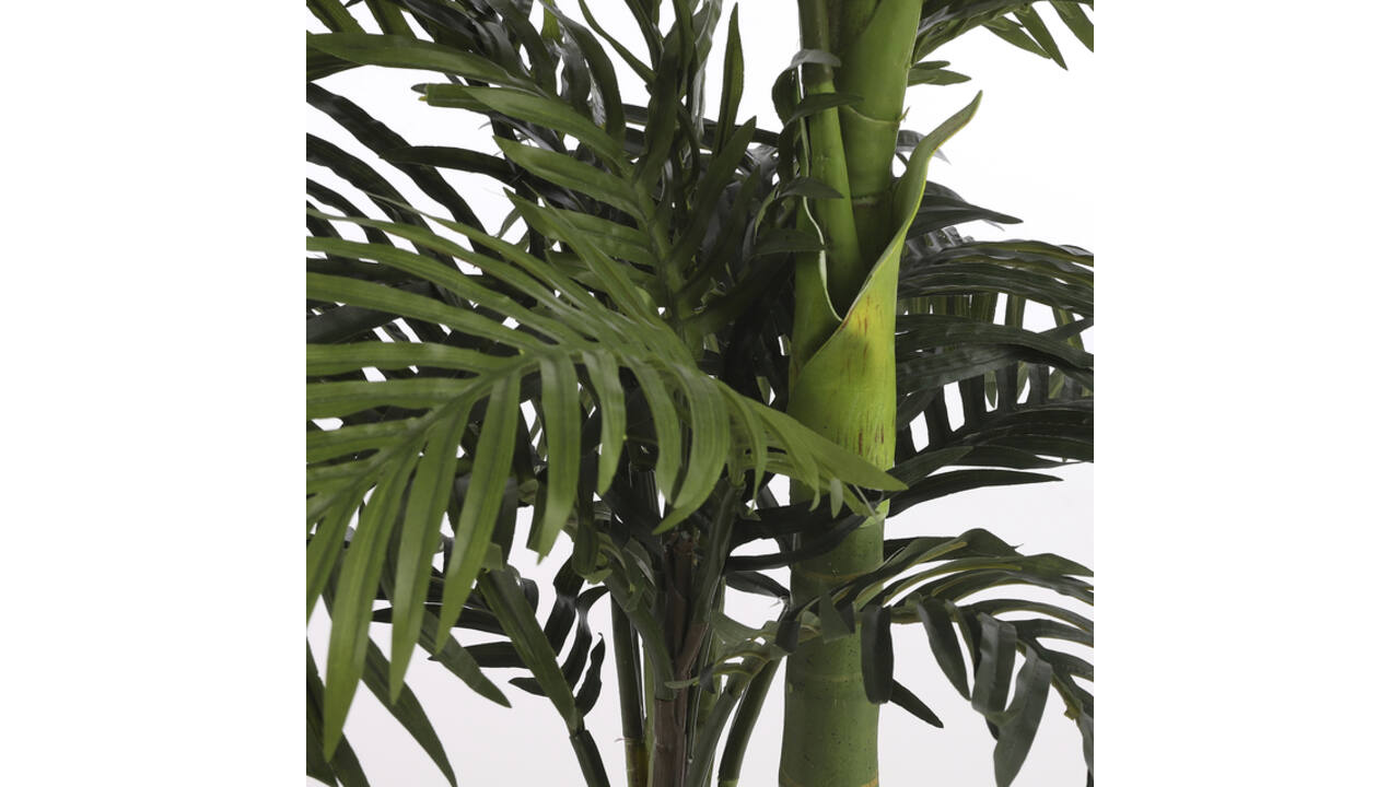 Kunstplant Mica Areca palm in plastic pot 150x100cm