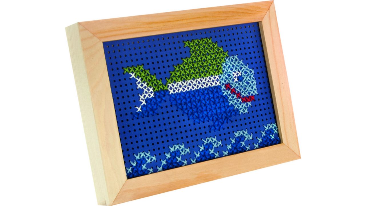Borduurkaarten Folia 17.5 x x24.5cm 300gr 10 vel assorti