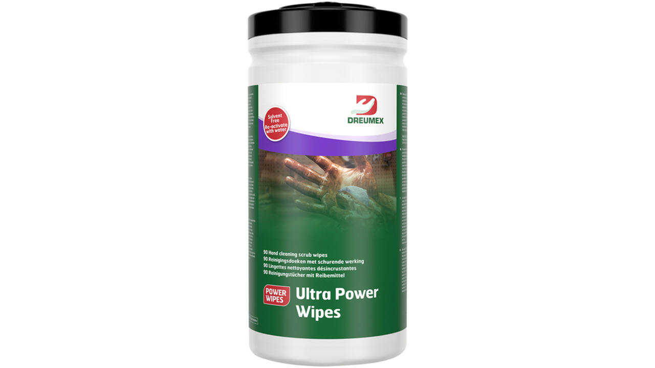 Reinigingsdoek Dreumex Power Wipes Ultra 90 stuks