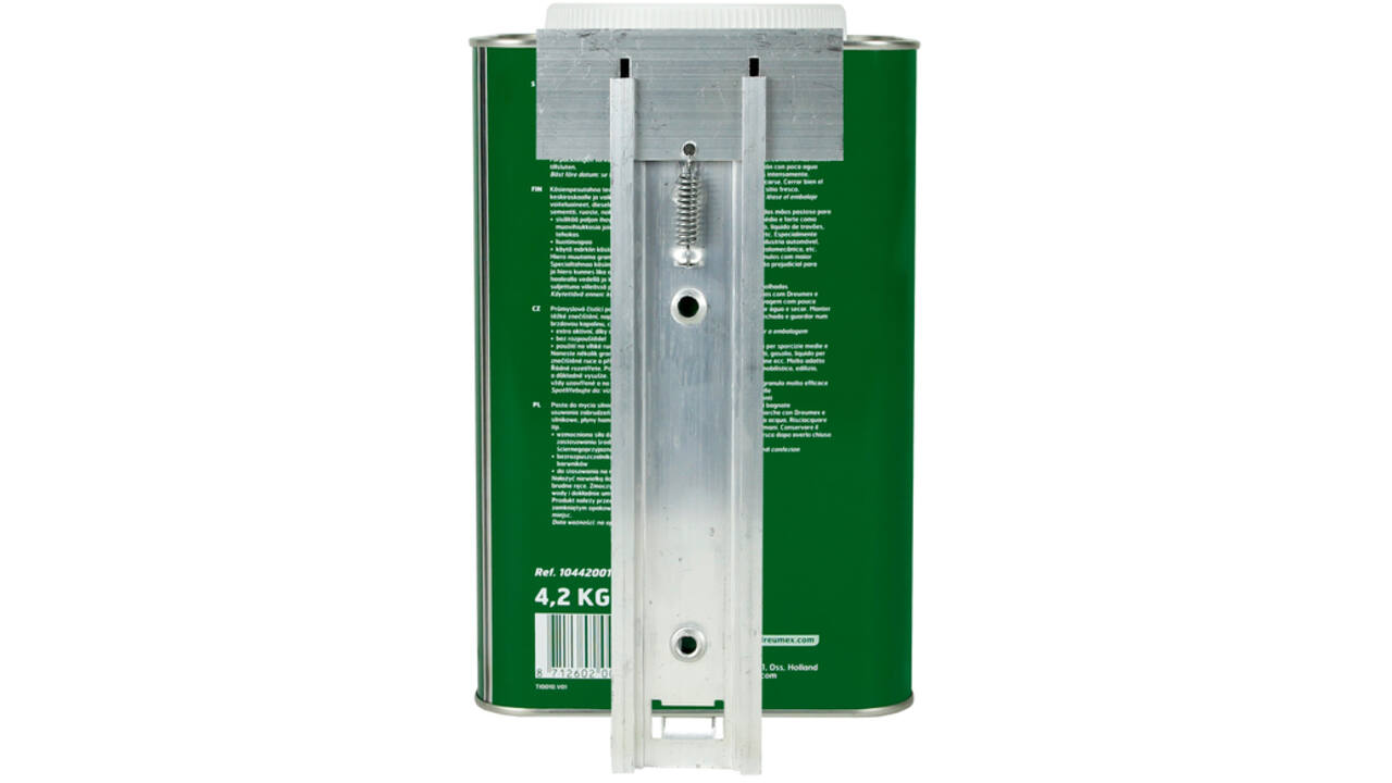 Dispenser Dreumex 4.5L voor blik wandhouder met pomp
