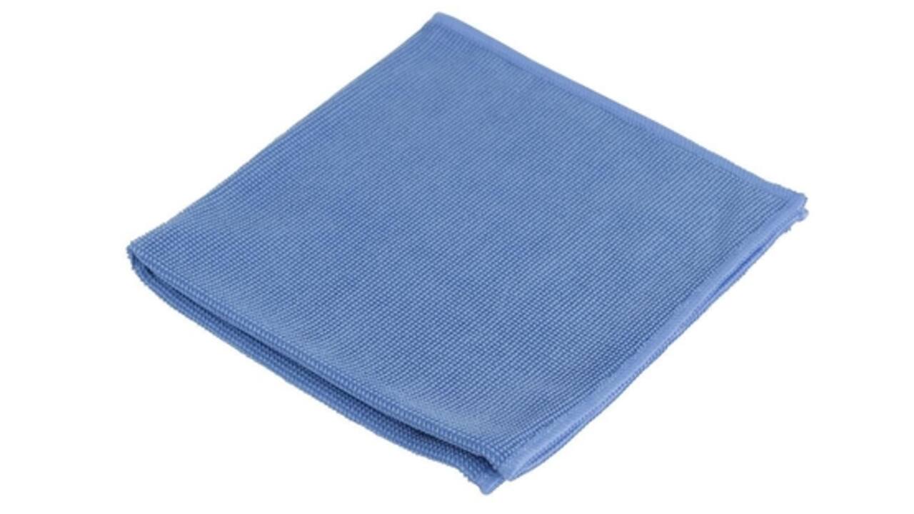 Microvezeldoek Cleaninq prof 40x40cm blauw 10 stuks