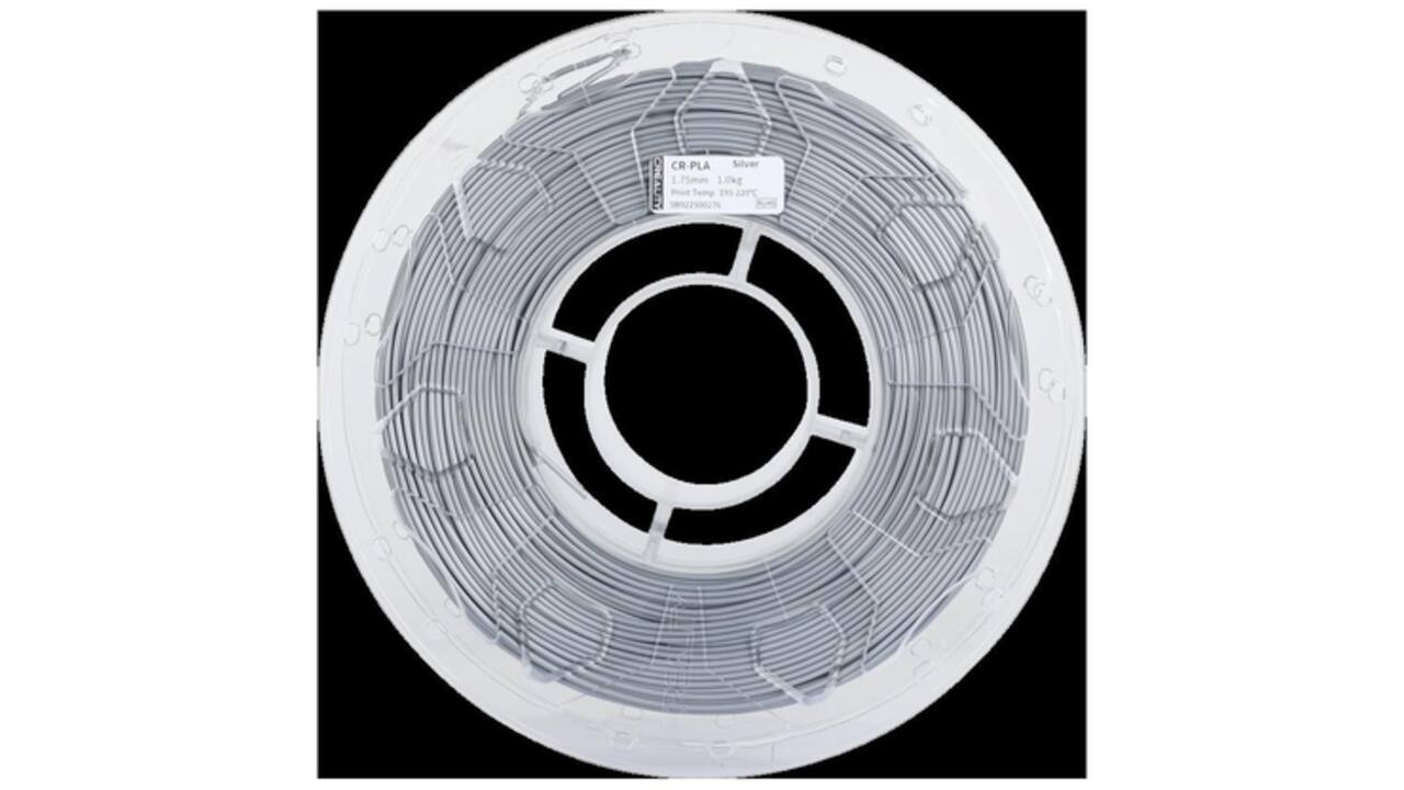 3D Filament Creality PLA 1.75mm zilver 1kg