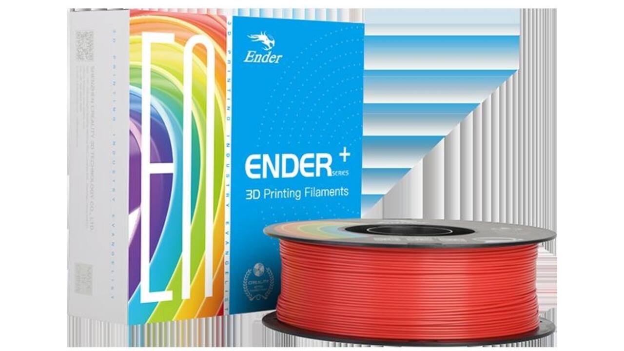 3D Filament Creality PLA+ 1.75mm rood 1kg