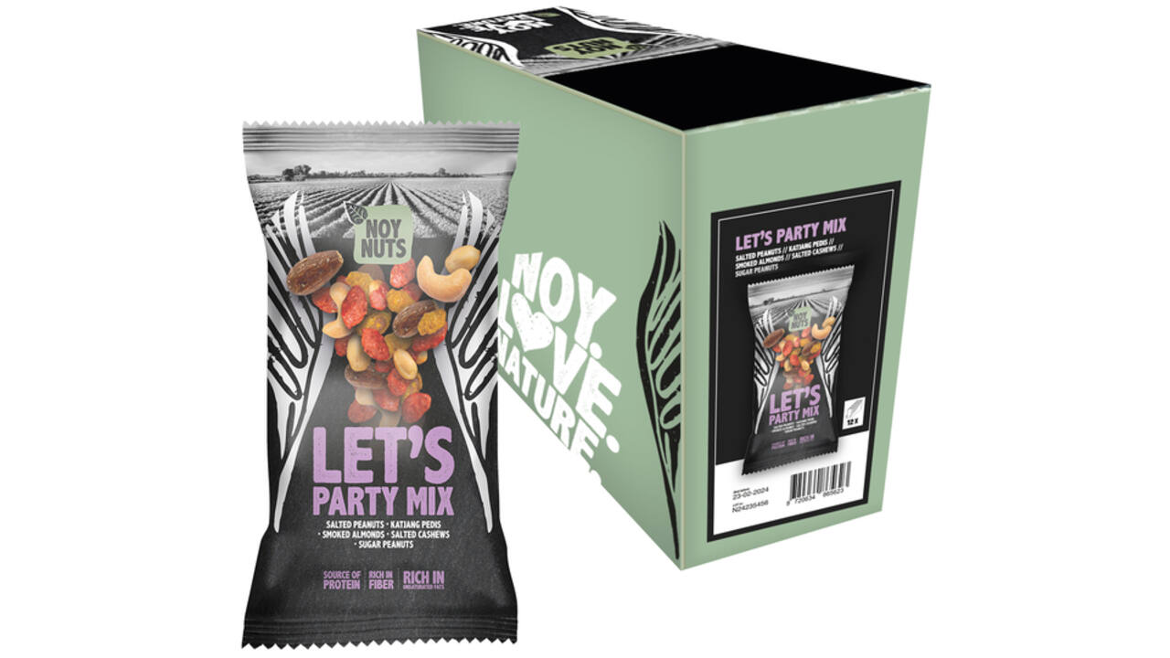 Noten NoyNuts let's party mix zak 45 gram